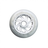Roues de trottinette lumineuses à LED clignotantes haute luminosité en PU, étanches, durables, légères, améliorent la visibilité nocturne