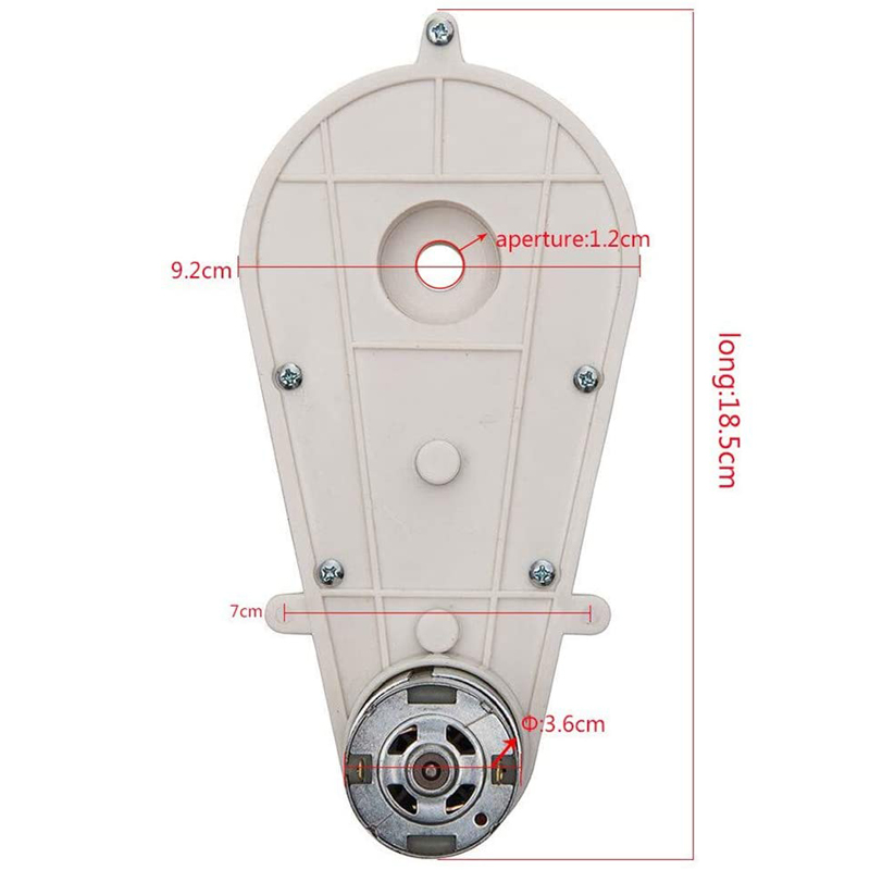 Оптовая продажа, 6 в, 12 В, Детская электрическая коробка передач для игрушечного автомобиля