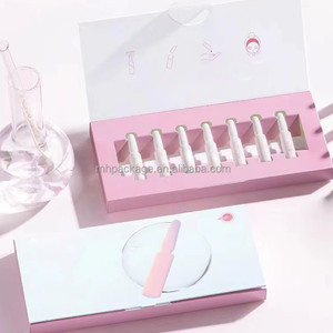 เซรั่มไฮดราบำรุงผิวเข้มข้น7ชิ้น10ชิ้นกล่องกระดาษเปปไทด์1.2มล. 2มล. พร้อมรูใส่พลาสติก - Product Image 3