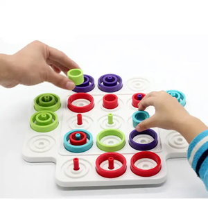 Gioco da Tavolo Interattivo per Bambini con 36 Pezzi, Gioco Educativo con Anelli e Cerchi - Product Image 2