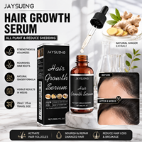 Serum Penumbuh Rambut 29ml dengan Ekstrak Jahe untuk Memperkuat & Menambah Volume Rambut Tipis, Perawatan Kulit Kepala