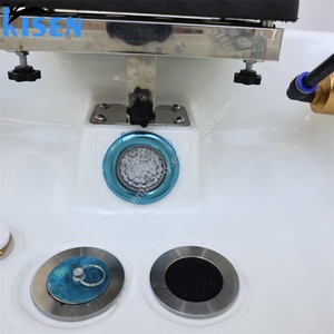 Bassin de massage capillaire professionnel Kisen, portable et mobile, avec chauffe-eau de 60 litres, lumière LED, pour salon de beauté - Product Image 4