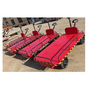 <strong>Electric</strong> Lift <strong>Trolley</strong> Motorized Platform <strong>Carts</strong> Warehouse Outdoor Logistics Powered Flatbed <strong>Cart</strong> Mover Hand Truck - Product Image 5