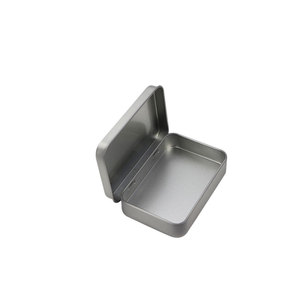 Bluk Kaleng Logam Berengsel Kecil Persegi Panjang Grosir - Product Image 6