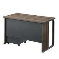 Bureaux de direction modernes pour ordinateur, tables de travail en bois simples pour managers, PDG, et espaces d'étude, ensemble de mobilier, personnalisation en usine, vente en gros