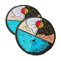 Patch brodé thermocollant pour vêtements
