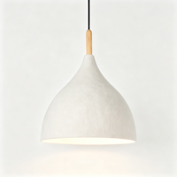 Dôme lumineux acoustique moulé en feutre PET, 100 % fibre de polyester, absorbant le son, décoratif pour plafond, OEM