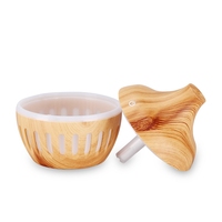 Diffuseur d'arômes à flamme HZ, humidificateur ultrasonique USB, diffuseur d'huiles essentielles à flamme