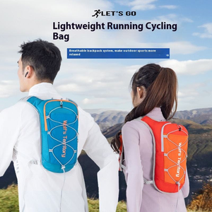 Mochila de Nailon para Correr y Ciclismo, Bolsa Deportiva Multiusos para Bicicleta, Ciclismo, Maratón, Resistente al Agua, Impermeable, con Sistema de Hidratación - Product Image 2