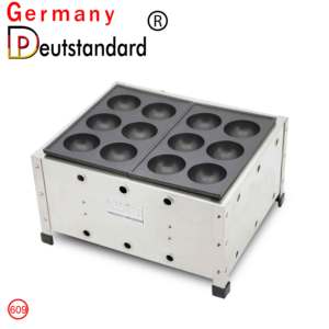 Macchina per bruciare bombe a <span class=keywords><strong>Gas</strong></span> Takoyaki Maker polpo palla di pesce macchina Snack con CE - Product Image 1