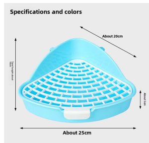 Fournitures en gros pour petits animaux, toilettes pour lapins et cochons d'Inde, toilettes surélevées anti-éclaboussures et anti-éclaboussures de liquide, faciles à nettoyer - Product Image 2