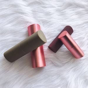 Tubo de Lápiz Labial Cosmético Vacío con Tapa Triangular a Presión de Plástico Color Oro Rosa de 12.1mm/12.7mm Personalizado con Logotipo - Product Image 6