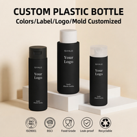 Bouteilles en plastique personnalisées de haute qualité de 200 ml à 500 ml pour shampooing, gel douche, après-shampoing, emballages de produits capillaires