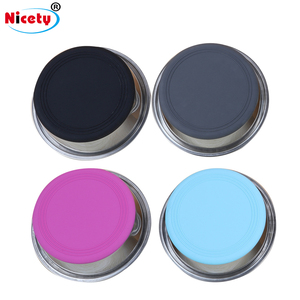 Portátil aço inoxidável Pet <span class=keywords><strong>Bowl</strong></span> Antiderrapante Indoor e Outdoor <span class=keywords><strong>Dog</strong></span> e Cat <span class=keywords><strong>Bowl</strong></span> com Eco-Friendly Recurso para Filhotes de Viagem - Product Image 3