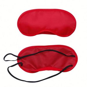 Antifaz de poliéster para dormir, regalo de aviación, para juegos de color, desechable, para viajes, invierno, verano, USA, Fábrica Mairun - Product Image 1