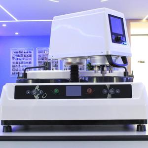 Máquina Pulidora y Amoladora de Muestras Metalográficas Totalmente Automática de Doble Disco Q-100B para Tratamiento de Superficies Metálicas en Laboratorio - Product Image 1