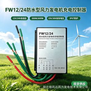 Controlador de Turbina Eólica Leading Wind FW12/24 12V 24V con Función de Freno a Prueba de Agua - Product Image 2