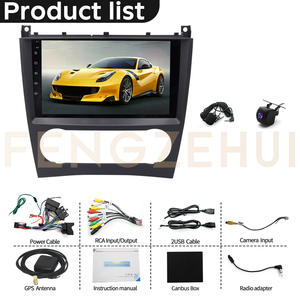 Reproductor de Video para Auto en Existencia, <span class=keywords><strong>Radio</strong></span> Estéreo al por Mayor para Mercedes-Benz Clase C 2008-2011, Reproductor Multimedia con Wifi 4G, Android 14 - Product Image 6
