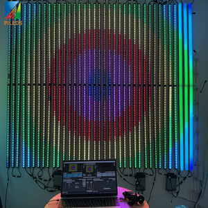 Madrixs Barre de pixels <span class=keywords><strong>LED</strong></span> RGB SPI <span class=keywords><strong>12</strong></span> volts IP67 Éclairage de scène numérique Faisceaux lumineux Contrôle DMX Tube de pixels pour hôtels 100% neuf - Product Image 2