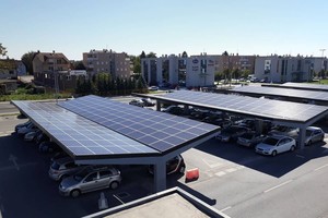 Bristar Waterdicht Mooie Prijs Solar Grond Gemonteerde Structuur Luifel Opvouwbare Carport Pv-Systeem Aluminium Solar Carport Structuur