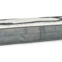 Sac de rangement géant multifonctionnel en tissu non tissé, écologique, anti-poussière, pliable, avec fermeture éclair et couvercle rabattable, pour salon