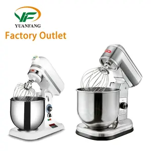 Fabriek Outlet Keuken Ei Deeg Mixer Elektrische Commerciële 5l/7l/10l Bakkerij Apparatuur Cake Mixer Food Mixers