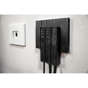 Prise mobile ultra plate Kosi RS98117 10A 2P+T 90 degrés, 6 mm d'épaisseur, mise à la terre standard, 250 V, plastique - Product Image 2