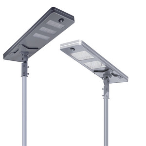 Farola Solar de 60V CC, Aleación de Aluminio, LED, Celda Solar Mono-Si, Control por Aplicación, Resistente al Agua para Exteriores, Garantía de 5 Años - Product Image 1