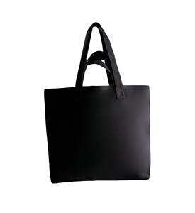Bolsa de Compras de Lona con Logotipo Personalizado, Bolsa de Lona Extra Grande, Bolsa de Mano de Algodón con Asa - Product Image 1