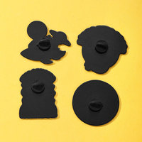Nouvelle Broche Alien Transfrontalière, Accessoire Créatif et Ludique de Style Dessin Animé, Décoration pour Vêtements, Chapeaux, Sacs d'école, Badge en Alliage de Zinc avec Effet Goutte d'Eau