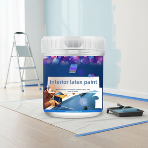 Pintura Acrílica Líquida para Paredes Interiores, Revestimiento para Renovación del Hogar, Sin Olor, Ecológica, Reparación de Paredes Blancas - Product Image 1
