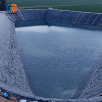 Géomembrane HDPE lisse imperméable pour l'aquaculture, les bassins piscicoles, les décharges, les réservoirs, les barrages et les travaux d'ingénierie