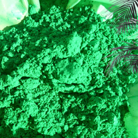 Pigment vert Fe2O3 5605, poudre colorante résistante à la lumière, teinture pour ciment, béton, mortier, sols, pigment inorganique, sac de 20 kg