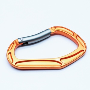 Camping randonnée personnalisé <span class=keywords><strong>petit</strong></span> <span class=keywords><strong>mousqueton</strong></span> de sécurité en plein air Clip logo porte-clés verrouillage <span class=keywords><strong>mousqueton</strong></span> en alliage d'<span class=keywords><strong>aluminium</strong></span> - Product Image 6