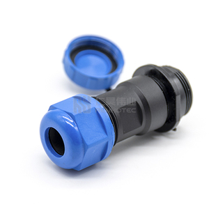 SP 20 Nối Weipu SP13 Series 2 3 4 5 6 7 9 <span class=keywords><strong>Pin</strong></span> Không Thấm Nước SP13 IP68 Trở Lại Nut Kích Thước - Product Image 3