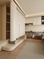 Armoire de chambre à coucher moderne, pliable, gain de place, réglable, grande capacité, écologique, personnalisable pour appartement