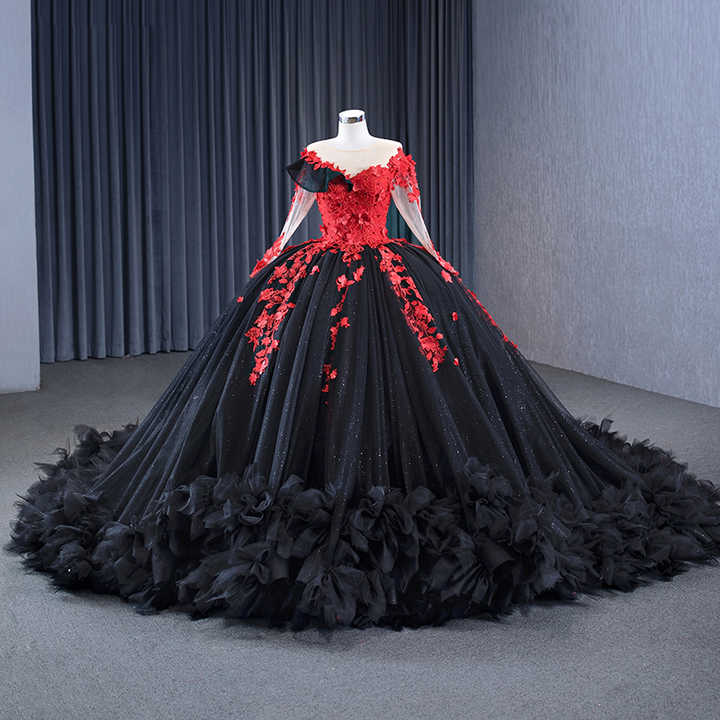 black white red dress Sexy Gothic And Wedding %0D%0AColour%20may%20vary%20due%20to%20lighting%20on%20images Gothic Black and Red Floral
