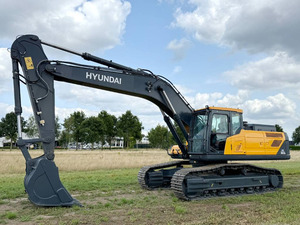 รถขุดไฮดรอลิก Hyundai HX360L แบบตีนตะขาบ บุ้งกี๋ขนาด 1.8 เมตร เครื่องยนต์ 212 กิโลวัตต์ และมอเตอร์ปั๊ม ขายดี ยอดนิยม ประสิทธิภาพสูง - Product Image 4