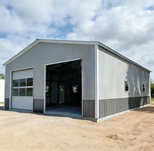 Almacén de Acero Prefabricado para Uso Costero, Edificio de Almacenamiento Industrial de Acero Resistente al Fuego, al Agua y al Viento - Product Image 1