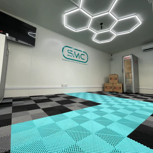 HanYin 5 сетчатый светодиодный светильник сотовая лампа шестиугольная Светодиодная лампа для магазина деталей и Полировки Автомобиля - Product Image 2