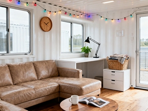 Maisons préfabriquées en conteneurs de 20 pieds, maisons modulaires à 3 chambres, modernes, très demandées - Product Image 2