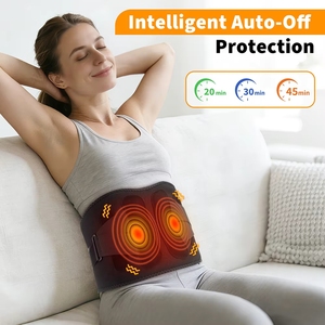 Sabuk Pijat Pemanas Getar Cerdas untuk Meredakan Nyeri Punggung Bawah, Tanpa Kabel, Penyangga Pinggang dengan Pemanas - Product Image 6