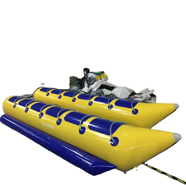 Nhà Máy Giá Rẻ Inflatable Banana Scooter, Inflatable Fly Thuyền Đánh Cá, Inflatable Banana Boat Với Giá Cả Cạnh Tranh