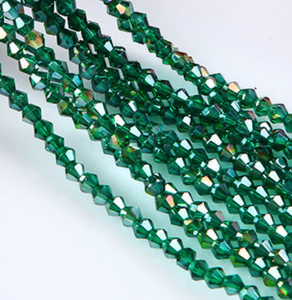 Perles Bicones en Cristal AB en Gros pour Fabricants, Perles en Vrac de 2 à 8 mm pour Artisanat DIY et Fabrication de Bijoux - Product Image 3