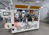 Machine de formage et d'impression de gobelets en papier dans l'usine de Wenzhou, machines automatiques de fabrication de gobelets en papier