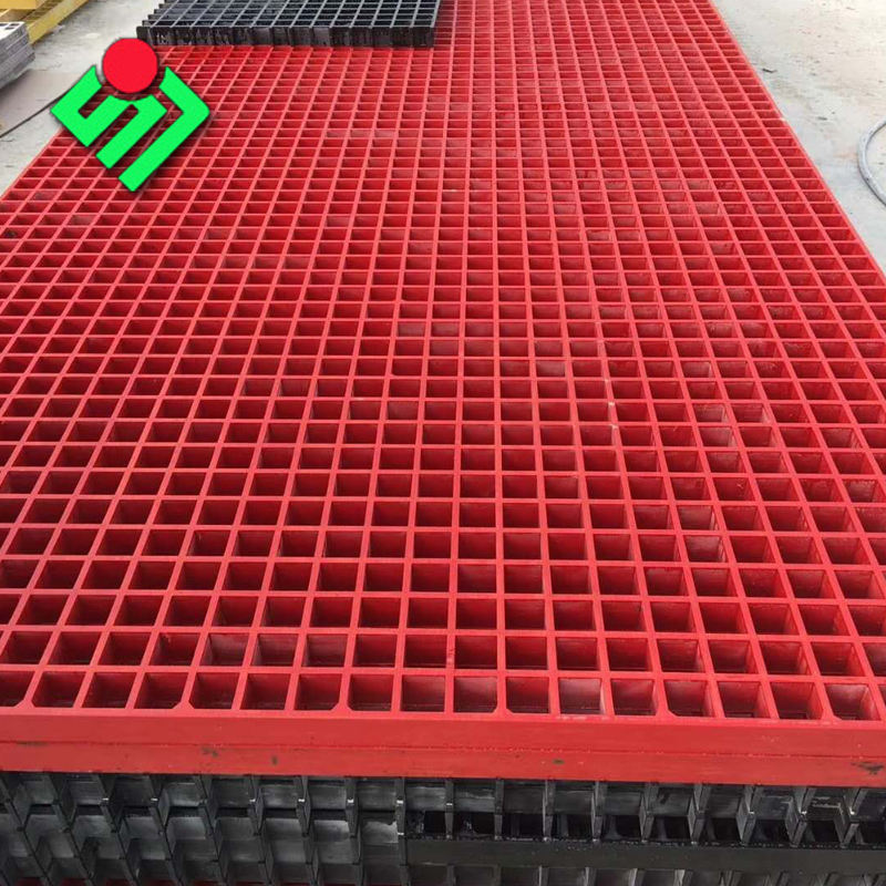 Factory Price Fiberglass Plastic Reinforced FRP Grating for Drain Cover ...