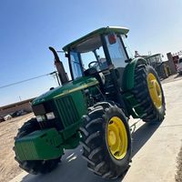 Tractor de Ruedas John Deere 1204 Usado, 120HP, 4WD, en Buenas Condiciones para Exportaciones Globales, Tractor Agrícola Usado