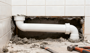 Connecteur de drainage d'eau rond en PP blanc durable pour la <span class=keywords><strong>plomberie</strong></span> domestique/bâtiment - Product Image 5