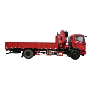 รถบรรทุกติดเครนพับได้ Dongfeng D1 4x2 8 ตัน พร้อมเครน Xinweili สำหรับขนย้ายวัสดุก่อสร้าง - Product Image 1