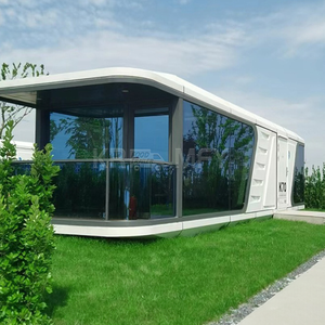 Casas Contenedor Ecológicas Ultra Lujosas de Una Habitación y Sala de Estar, Tipo Cápsula Espacial, para Vacaciones, Precio al por Mayor, Alta Calidad - Product Image 6